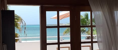 Panoramic Apartment, 2 Bedrooms, Terrace, Beachfront | Beach/ocean view
