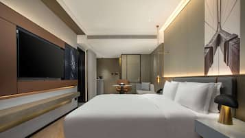 豪華客房, 1 張特大雙人床, 非吸煙房 | 書桌、免費 Wi-Fi