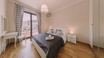 1 bedroom, in-room safe, iron/ironing board, travel crib