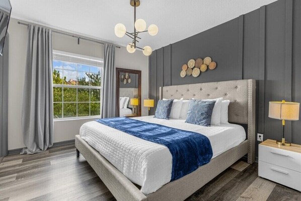 3 bedrooms, iron/ironing board, travel crib, WiFi