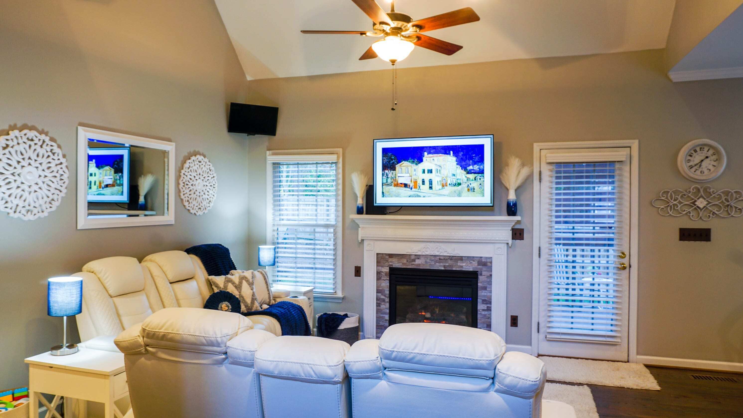 Hot Tub, Game Room, Theater Room & Fenced In Yard!