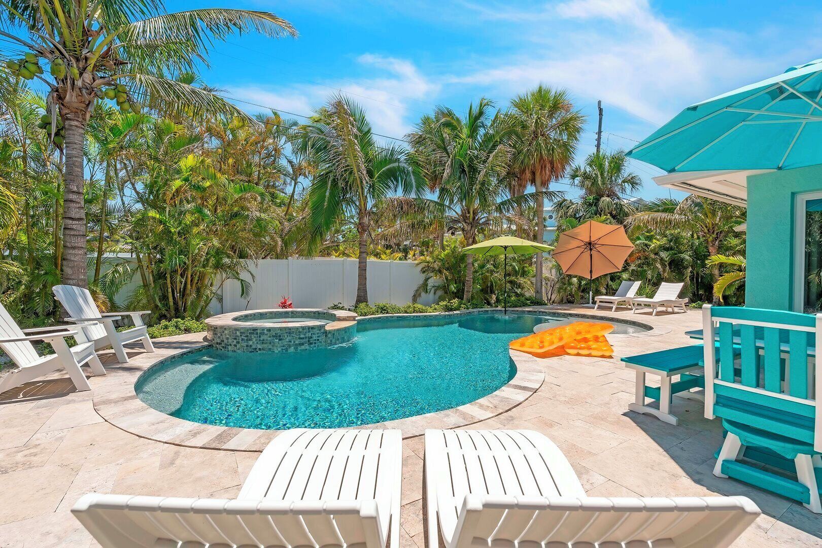 Piscine chauffée
