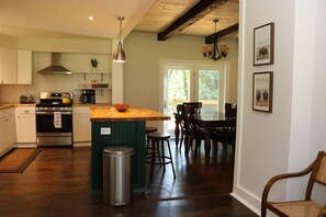 Fridge, microwave, oven, stovetop - Historic Berkshires Home Near Tanglewood, Trails & Wineries (Lebanon Springs)