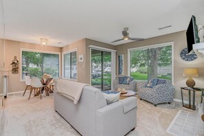 Villa, 1 chambre | Salle de séjour