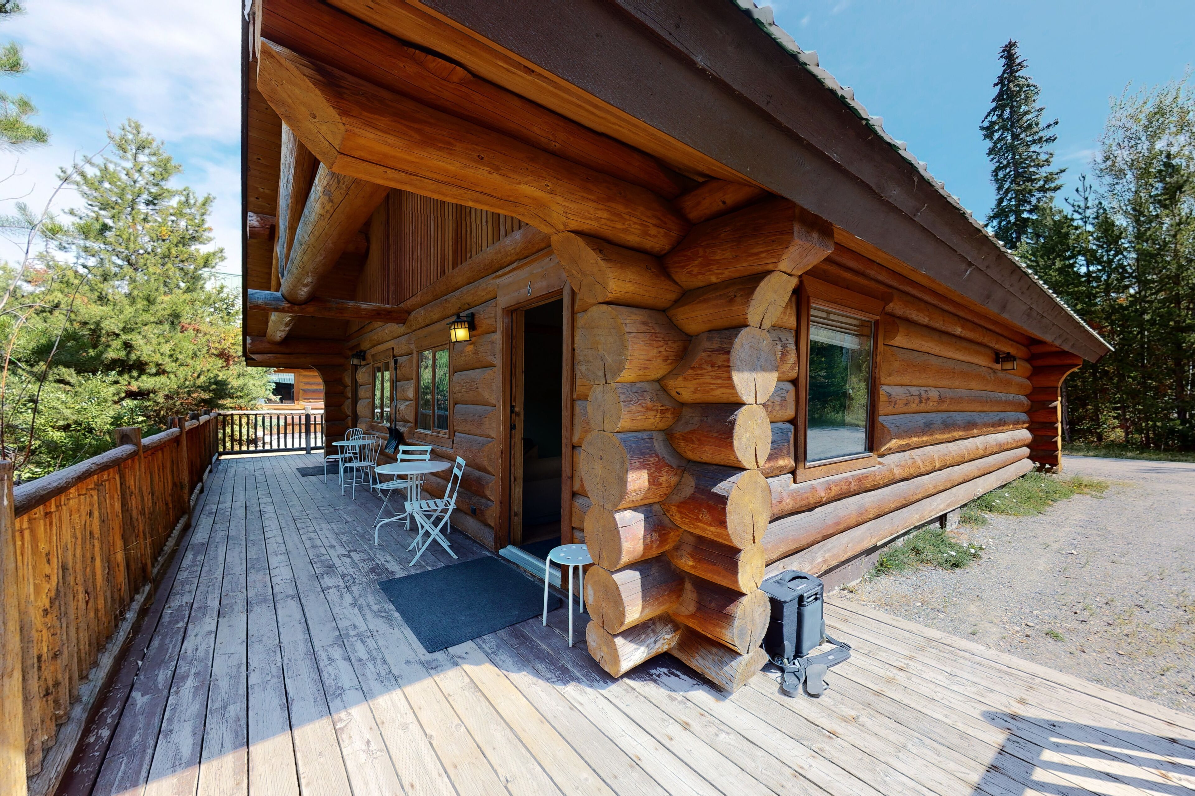 Dog-friendly lakefront wilderness resort cabin with deck, WiFi, & full kitchen