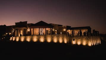 Front of property - evening/night