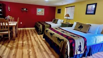 1 makuuhuone, ilmainen Wi-Fi, vuodevaatteet