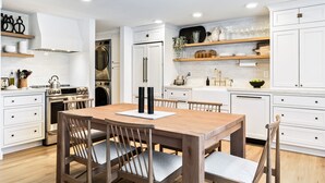Appart'hôtel, plusieurs lits, bain à remous, vue montagne | Cuisine privée