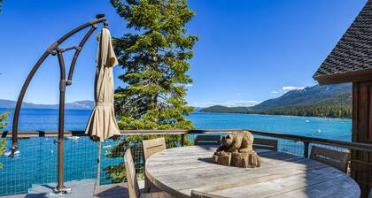 Mesmerizing Meeks Bay Outdoor Waterfront Deck