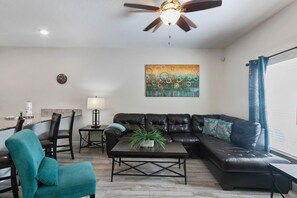 House, Multiple Beds, Private Pool, Pool View | Living room | 40-inch TV with cable channels - Legendary Times at Story Lake (Kissimmee)