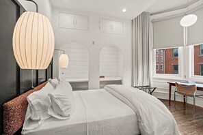 1 habitación, tabla de planchar con plancha, cuna de viaje y wifi 