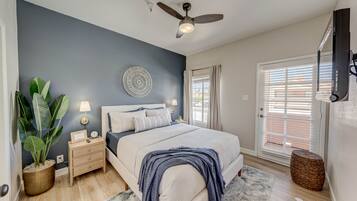 1 bedroom, iron/ironing board, free WiFi, bed sheets