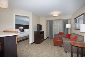 TV, offices - Air-Conditioned Suite | Free Daily Breakfast! (Denver)
