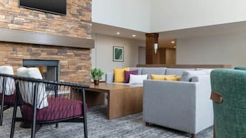 Fireplace, offices