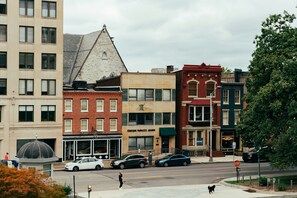 Parkering på området