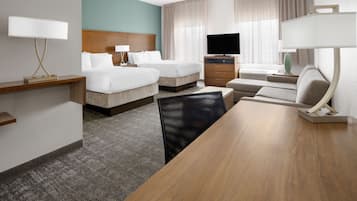 Safe på rommet, strykejern/-brett, wi-fi (inkludert) og sengetøy