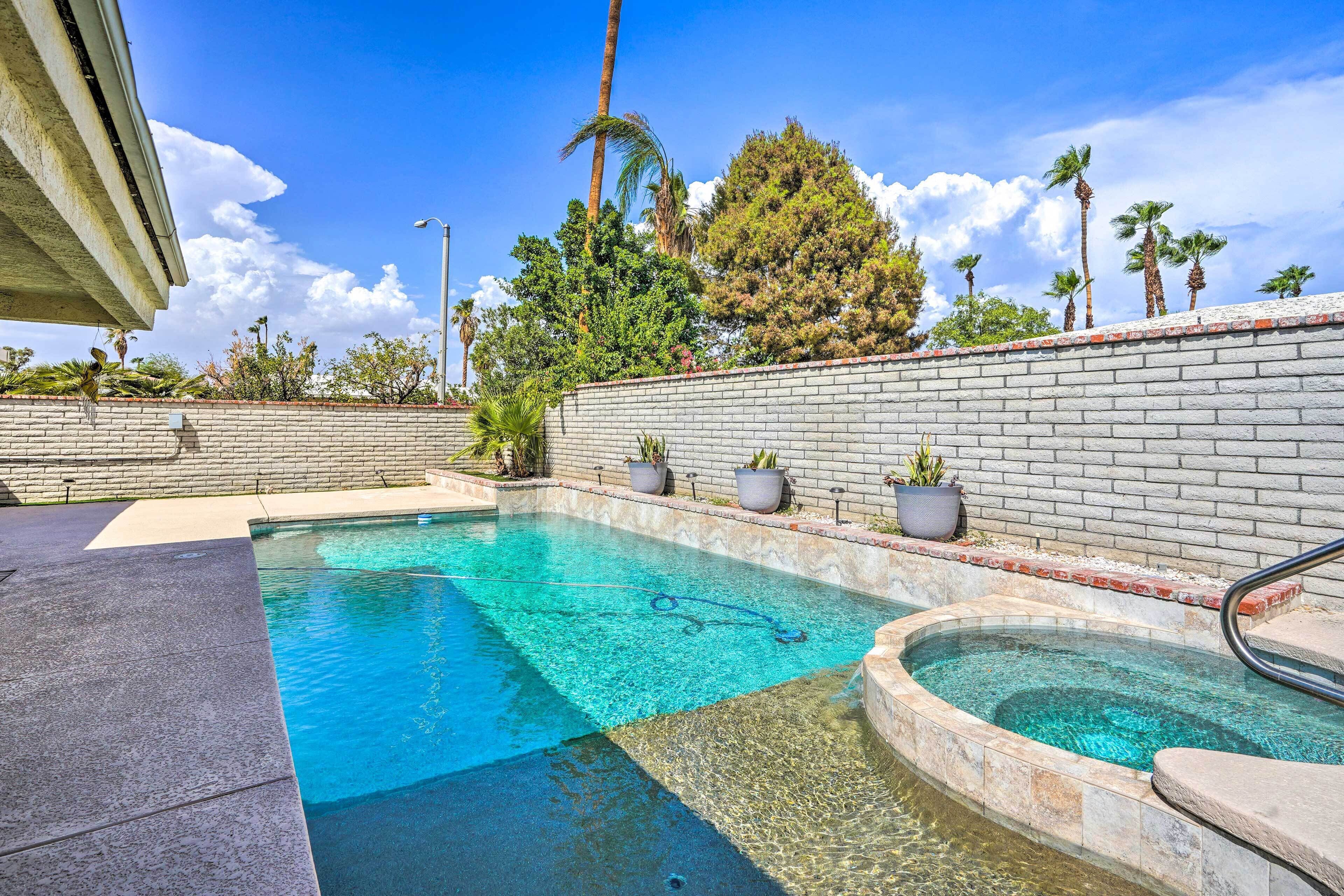Sun-Dappled Palm Desert Retreat w/ Pool & Spa