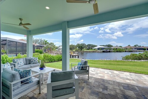 Luxurious Canal-Front Retreat w/ Game Room!