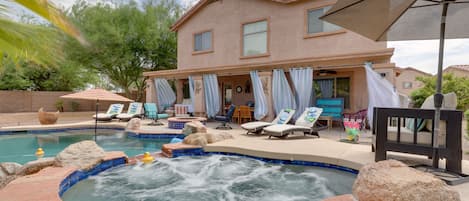Una piscina climatizada