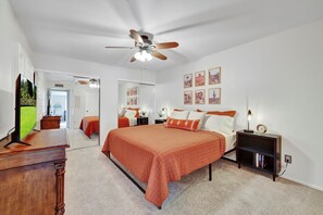 3 bedrooms, iron/ironing board, travel crib, free WiFi