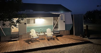 Charming Farmhouse in a Travel Trailer