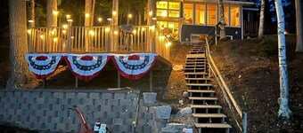 Lost in the Woods Lodge: St. Germain Lakefront + On-Site Pontoon rental