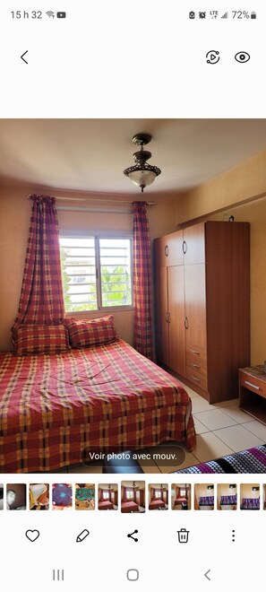 2 chambres, fer et planche Ă repasser, Wi-Fi gratuit, draps fournis