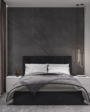 2 soverom, safe på rommet, skrivebord og strykejern/-brett