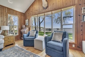 Interior - Classic West Lake Okoboji Estate w/ Guest House + Sand Beach (Spirit Lake)