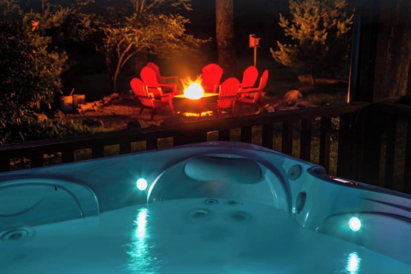 Baignoire à remous extérieure