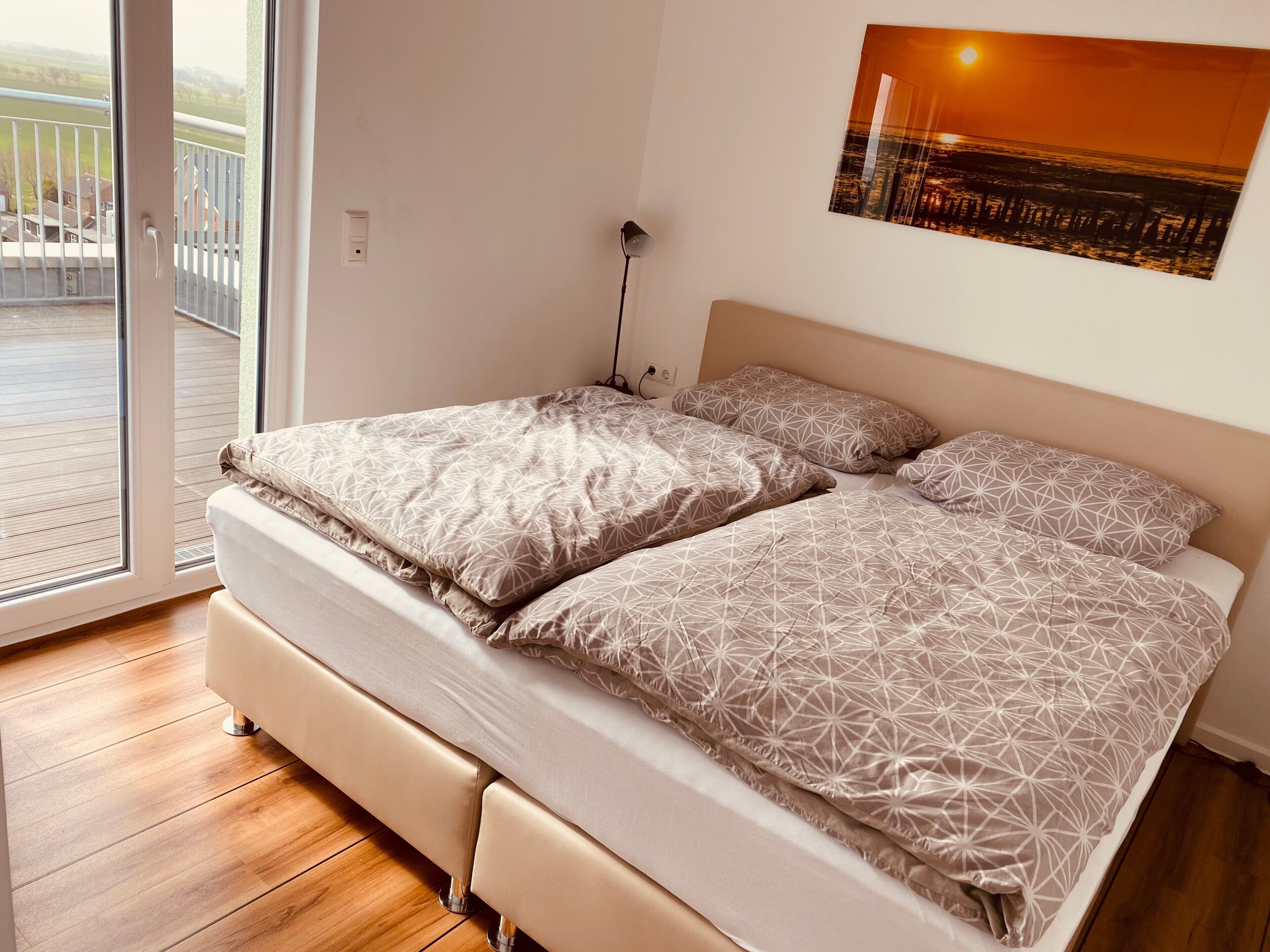 2 Schlafzimmer, Bügeleisen/Bügelbrett, kostenloses WLAN, Bettwäsche