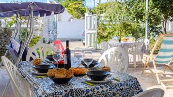 Opções para refeição ao ar livre