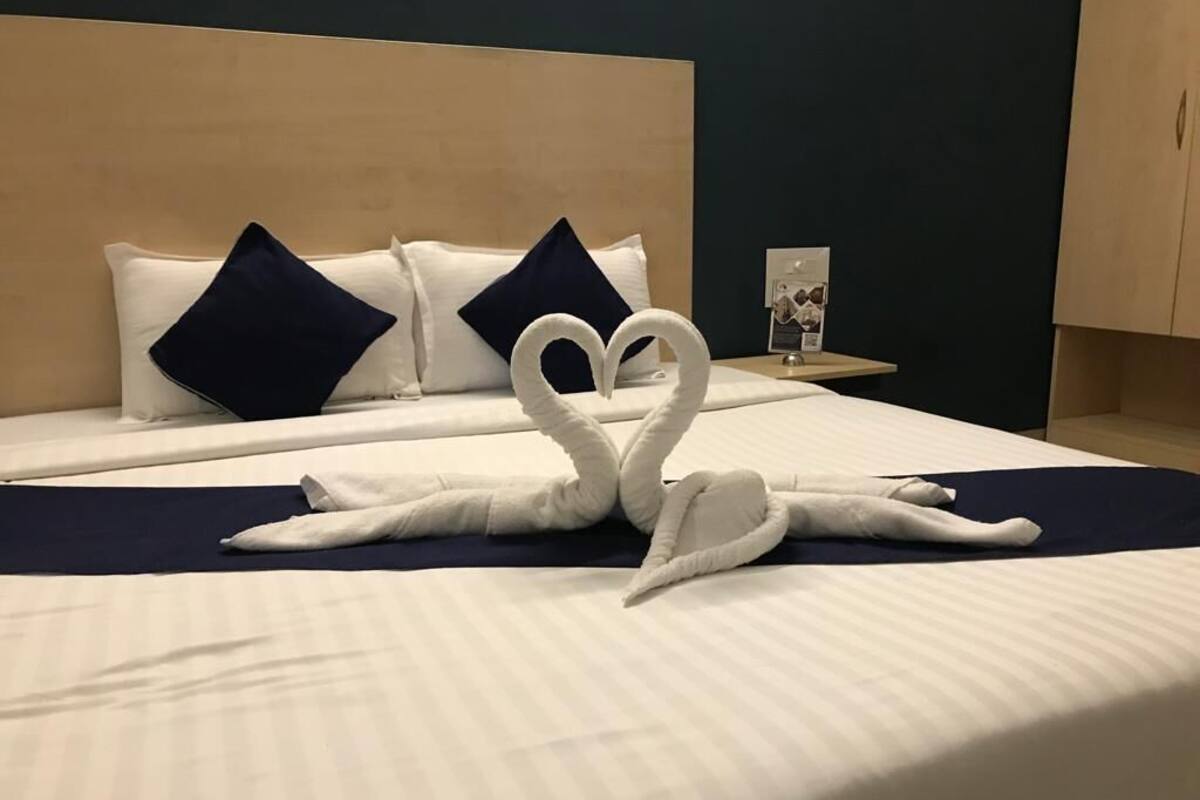 Quarto standard | Banheiro | Chuveiro, sabonete, shampoo, papel higiênico