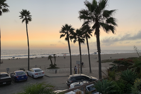 Sun loungers, beach towels