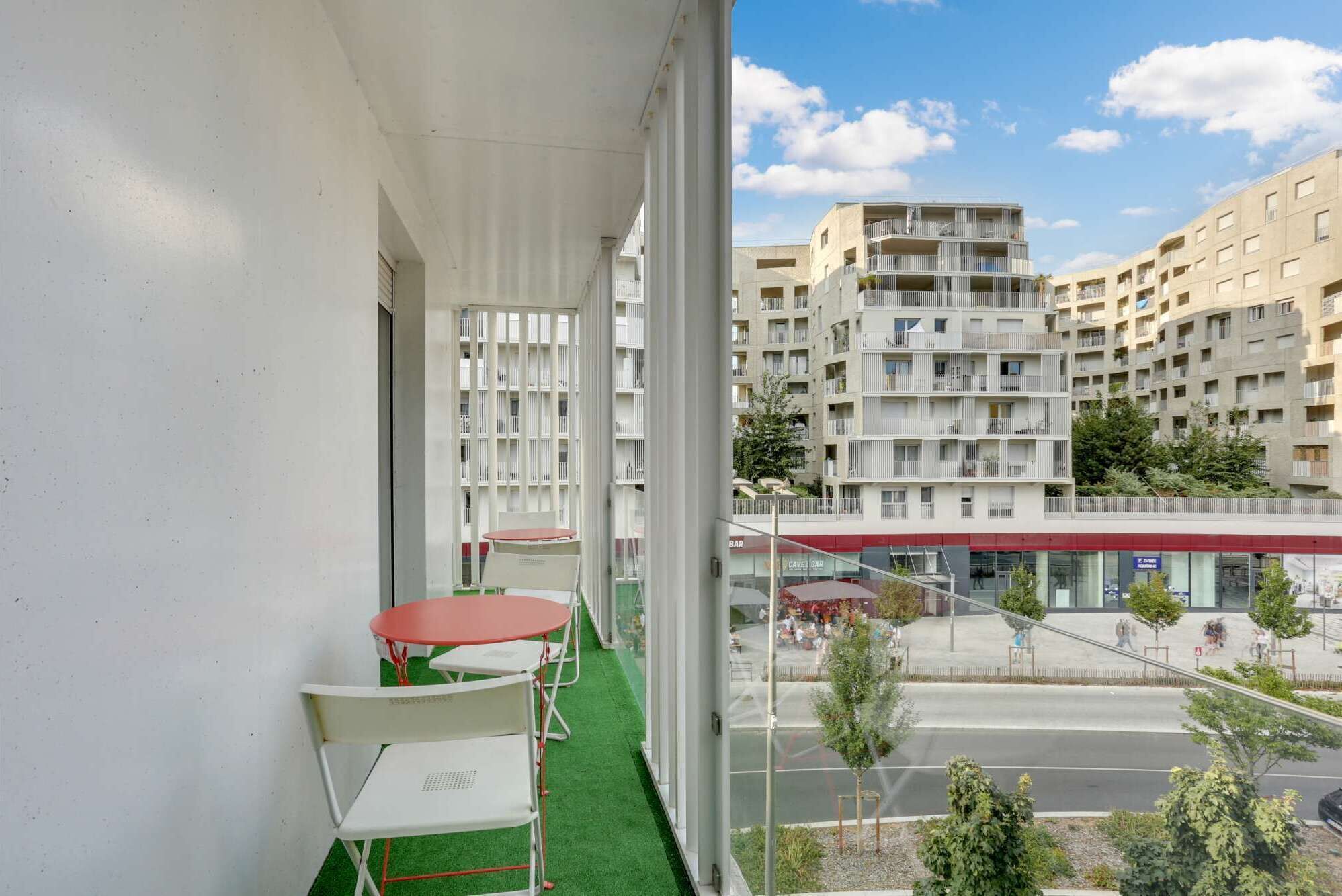 Enceinte de l’hébergement