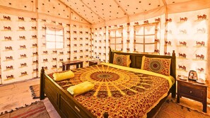 Deluxe-Zelt | Bettwäsche aus ägyptischer Baumwolle, hochwertige Bettwaren