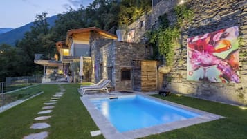Piscine chauffée