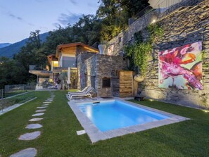 Alberca climatizada 