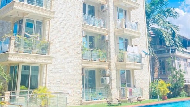Front of property - Serene Oysterbay Apartment (Dar es Salaam)