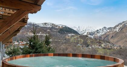 Saint-Martin Apartment 6 people with hot tub