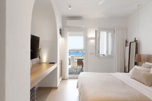 Luxury Twin Room, Balcony, Sea View | Balcony - KAMEO Antiparos (Antiparos)
