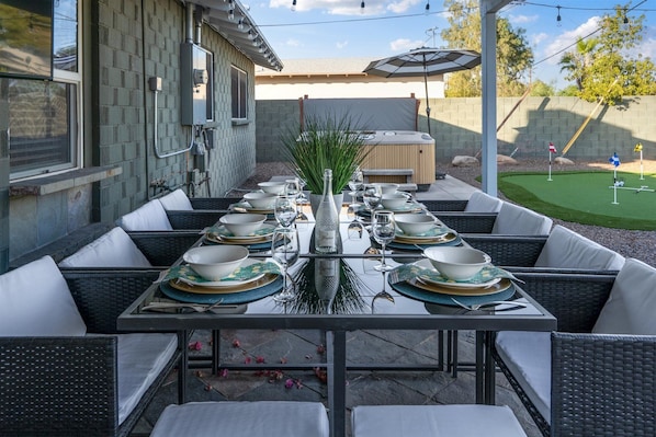 Restaurante al aire libre