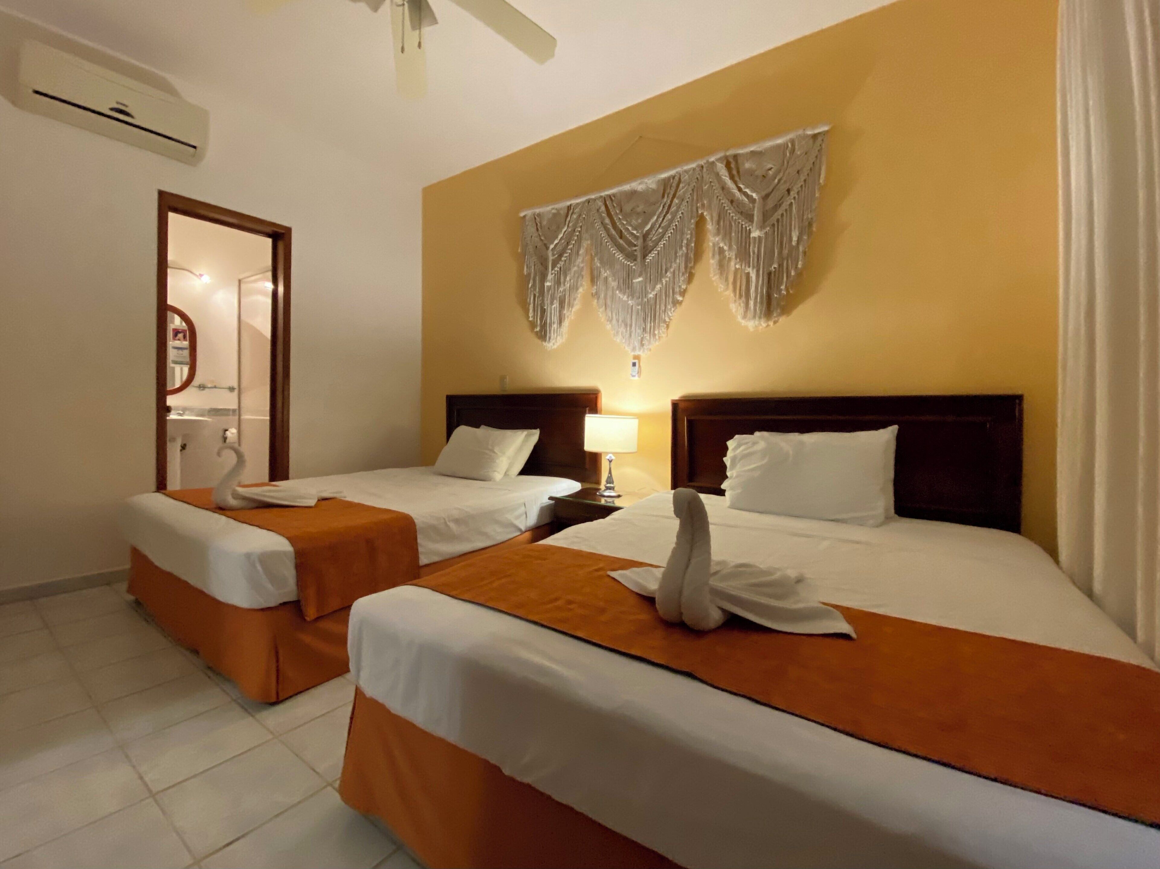 Family Apartment, 2 Bedrooms, Balcony, Beach View