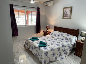 3 bedrooms, in-room safe, iron/ironing board, free WiFi