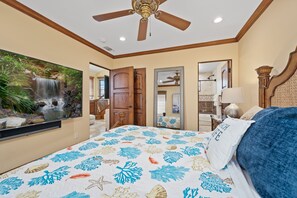 1 Schlafzimmer, Schreibtisch, Bügeleisen/Bügelbrett, Reisekinderbett