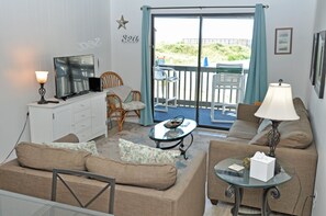 Smart TV, DVD player - Oceanview 2B/2B SC110 Updated Condo with Private Beach Walkway and Pool (North Myrtle Beach)