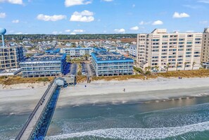 Accommodatie ligt op het strand