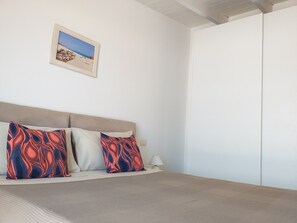 Premium Apartment, 1 Bedroom, Terrace, Sea View | 1 bedroom, hypo-allergenic bedding, laptop workspace, blackout drapes