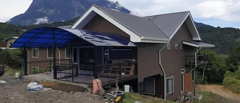 Façade de l’hébergement