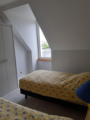 2 chambres, lit parapluie, Wi-Fi